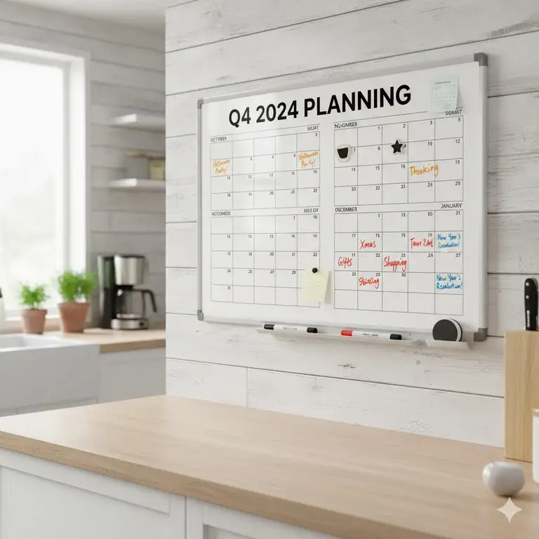 Four Month Dry Erase Calendar: 7 Best Picks 2025