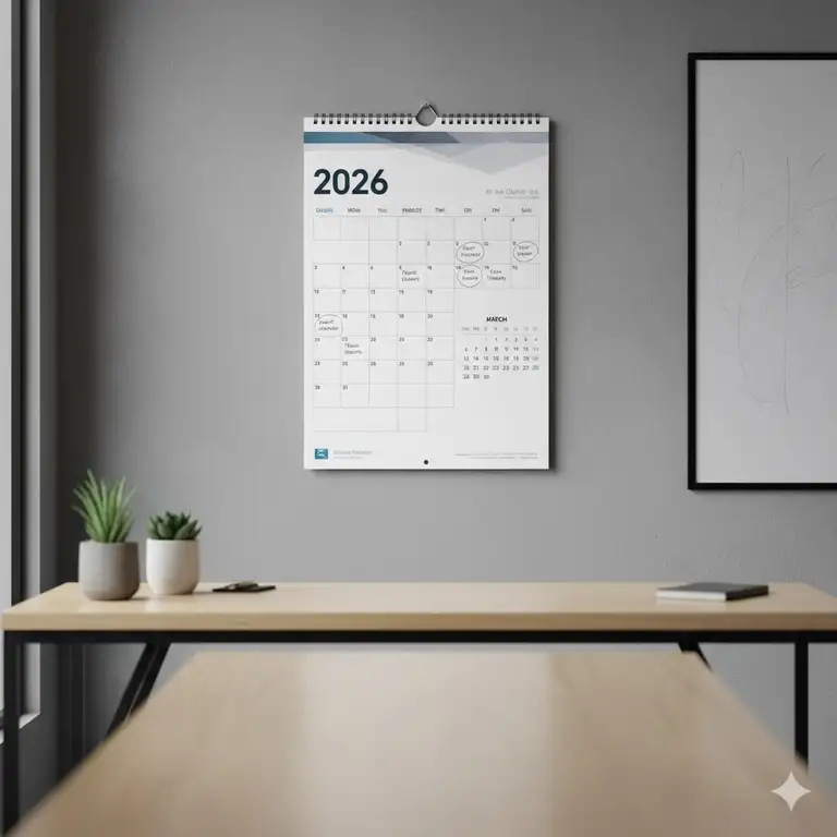 Office Wall Calendar 2026: 7 Best Picks for Productivity