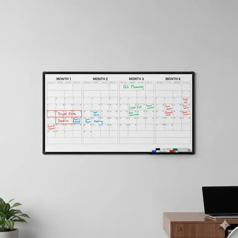 4 Month Dry Erase Calendar: Ultimate 2025 Guide