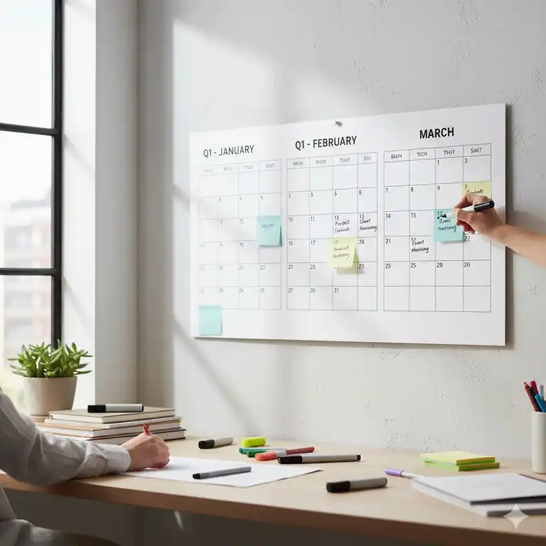 Quarterly Wall Calendar: 7 Top Picks for 2025 Planning