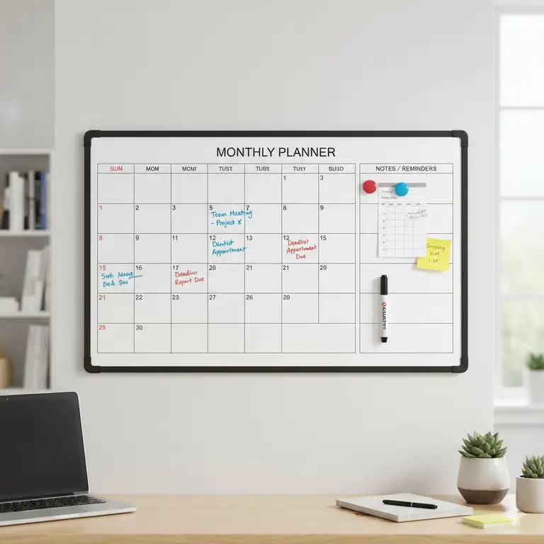 Quartet Whiteboard Calendar: 7 Best Options Transform Planning