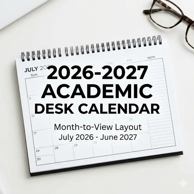 7 Best academic desk calendar Options for 2026 Success: Expert Review