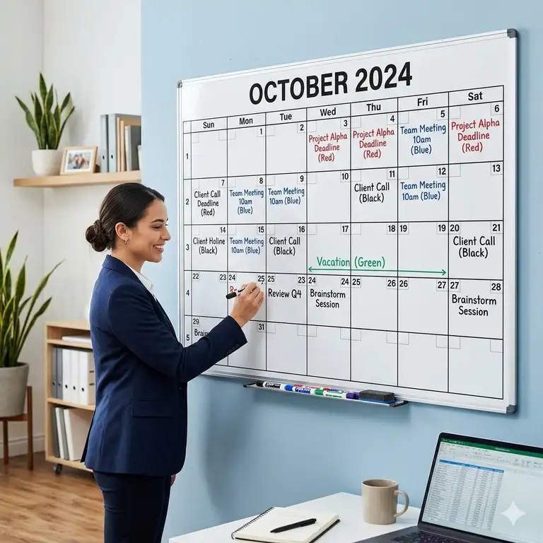 Large Dry Erase Calendar: 7 Best Pro Hacks to Master Your 2026 Schedule