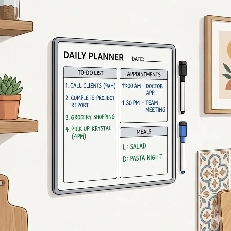 5 Best dry erase daily planner Options for 2026: Productivity Reclaimed